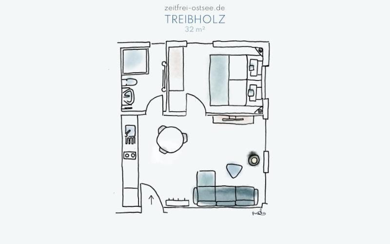 Zeitfrei Urlaubsappartememts & Veranstaltungsort Steffenshagen Δωμάτιο φωτογραφία